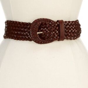 Lauren‎ Ralph Lauren Women's Crescent Buckle Belt. L